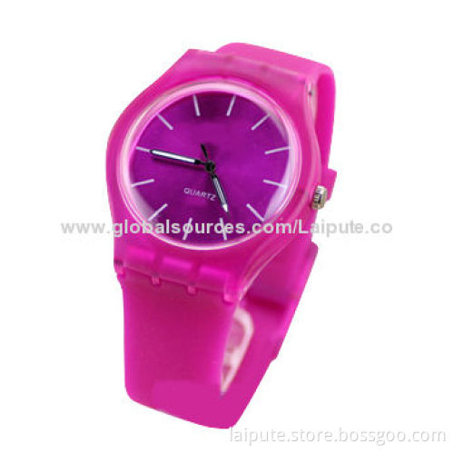 2014 Fashionable Colorful Silicone Watch, Customized Logos WelcomedNew